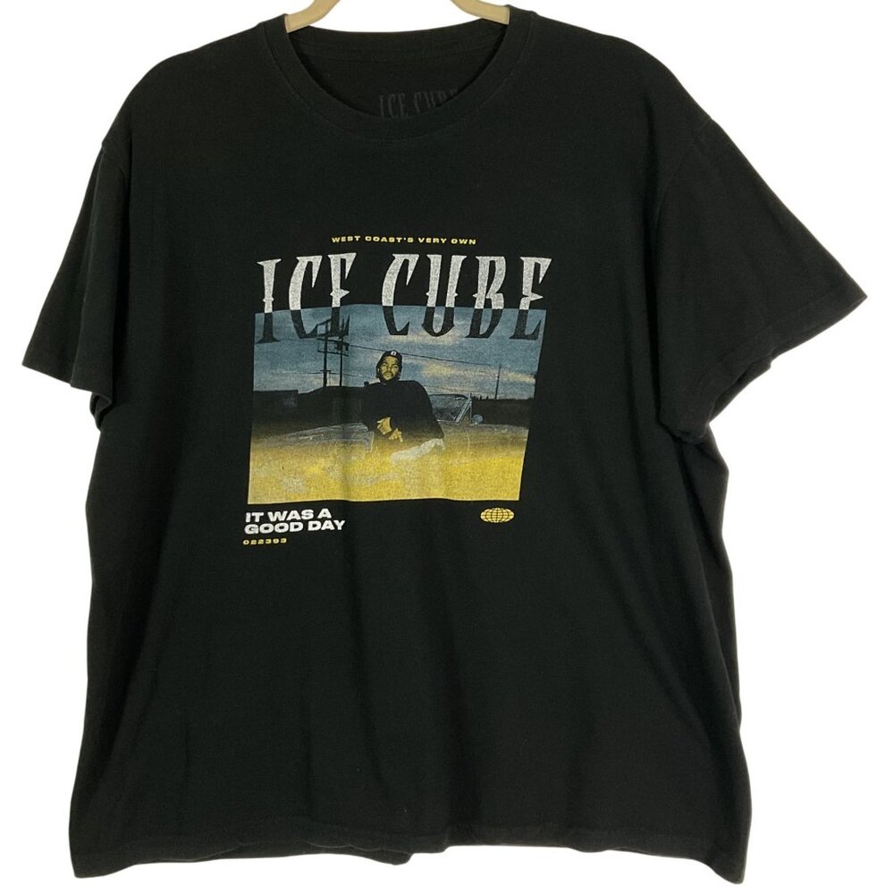 Ice Cube It Was a Good Day Graphic T-Shirt Black Hip Hop Rap Tee Men’s XL